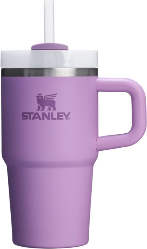 STANLEY Quencher H2.0 Tumbler 20 oz – Lilac | RVS Drinkbeker met Handvat & Rietje | 3-Stand Flowstate Deksel | Reisbeker | Cup Holder Compatibel | Geïsoleerd & BPA-Vrij