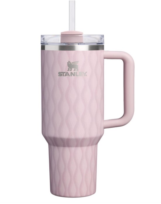 STANLEY Quencher H2.0 Tumbler 40oz (1.18L) Dawn Drift – Met Handvat & Rietje – FlowState™ 3-Standen Deksel – Dubbelwandig Geïsoleerd RVS – BPA-vrij – Bekerhouder Geschikt – Herbruikbare Drinkbeker