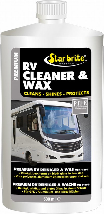 Star brite Cleaner & Wax - Camper & Caravan 500ml van Star brite