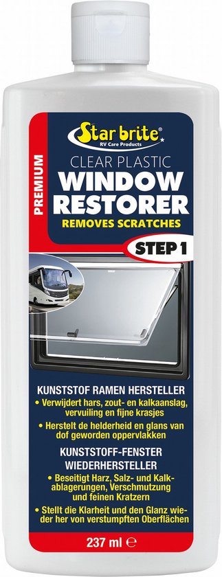 Star brite Kunststof Ramen Hersteller Step 1 | Camper & Caravan  237ml van Star brite