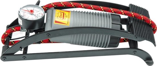 Start - Voetpomp met Manometer - 700mm Slang - Nauwkeurig van Merkloos