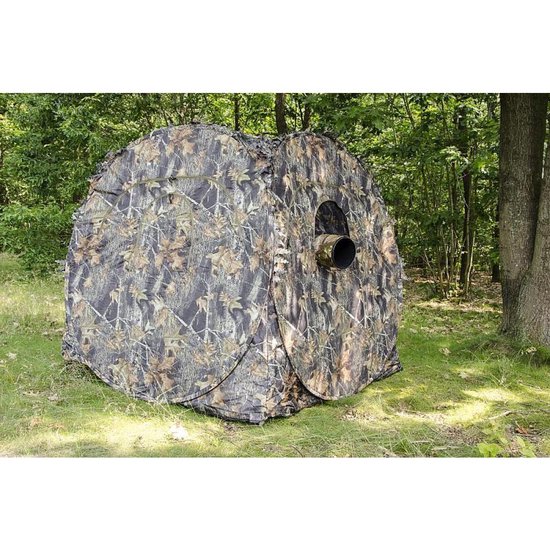 Stealth Gear Nature Photographers Square Hide Schuiltent - Camo - 2 Persoons van Stealth-Gear