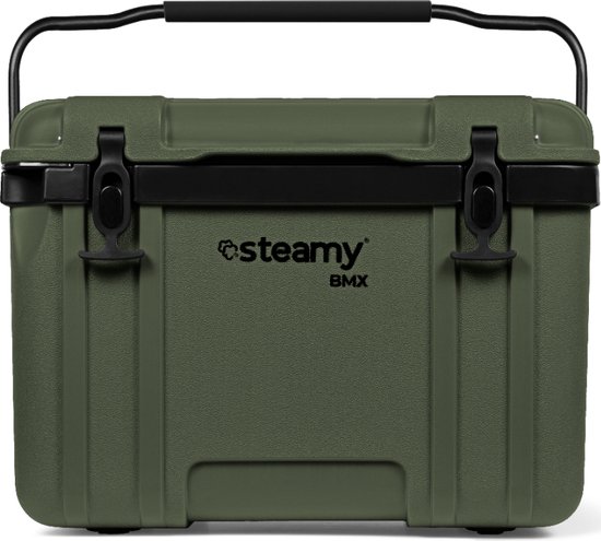 Steamy BMX 26 - Koelbox voor de Bouw - 26 Liter - Groen van Steamy