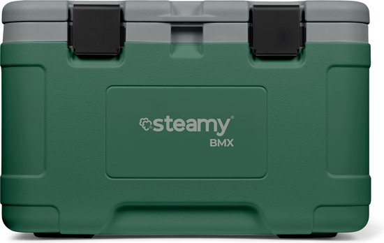 Steamy BMX 50 - Grote Koelbox - Speciaal voor op de bouw - 50 Liter - Groen van Steamy