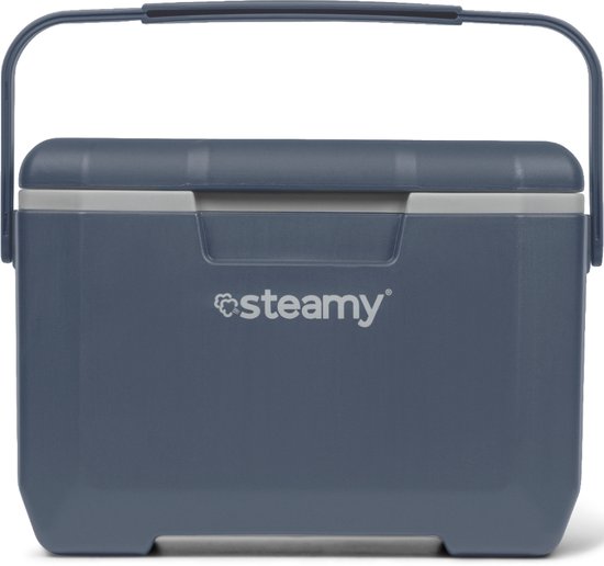Steamy Cool 6 - Kleine Koelbox Inclusief Koelelement! - 6 Liter - Blauw van Steamy