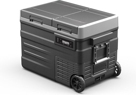 Steamy-E Dual Zone Roller Elektrische Compressor Koelbox Op Wielen (41 liter) van Steamy