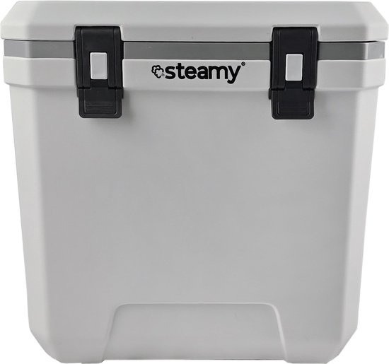 Steamy Marine 36 - Middelgrote koelbox - Maritieme Koelbox - 36 Liter - Wit van Steamy