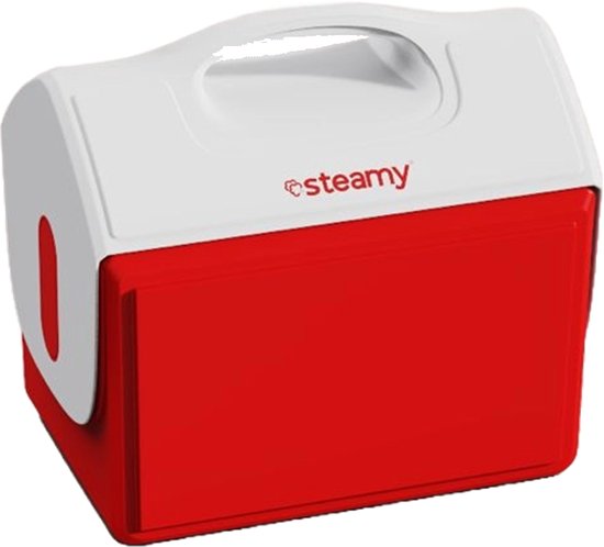 Steamy Sport 14 - Kleine Koelbox - 14 Liter - Rood van Steamy