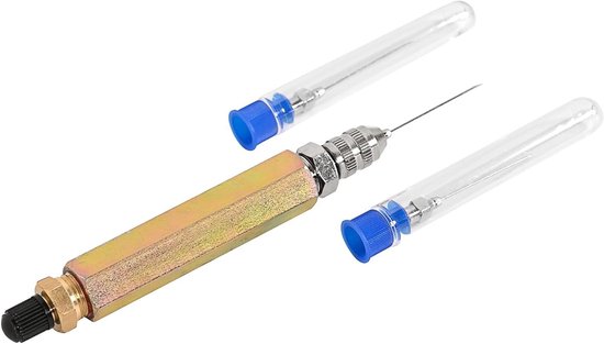 Stikstof Naald Kit - Schokdemper Vulling - Onderhoud Schokdempers - Roestvrij Staal - 3 Stuks - Bewerkt van Merkloos