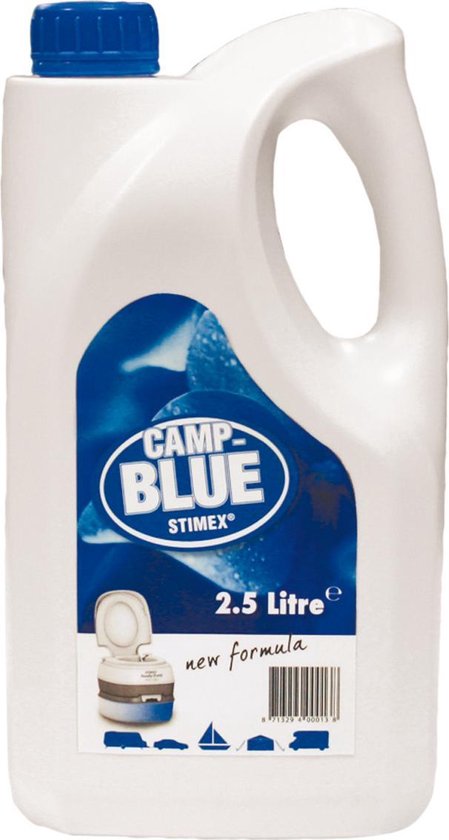Stimex Toiletvloeistof - Camp Blue - 2,5 Liter van Merkloos