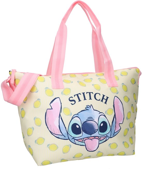 Stitch Chill Vibes - Koeltas Shopper - Thermisch gevoerd - 21,5 liter - 32 x 48 x 14 cm - Geel