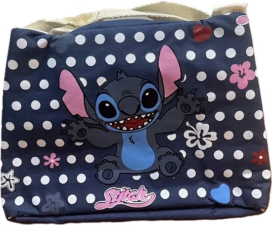 Stitch lunchtas - canvas - koeltas - 21 x 14 x 15 cm van Stor分