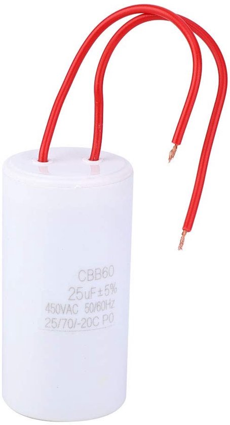 Store_9 - Condensator - Startcondensator - Duurzaam - 25uf 450VAC - Praktisch - Elektrische pomp - Elektrisch apparaat - Industriële componenten - ... van Merkloos