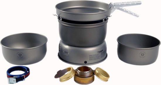 Stove 25-1 serie Hardanodized Aluminium