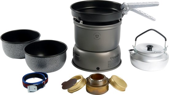 Stove 27-6 serie Hardanodized Aluminium van Merkloos