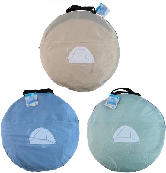 Strand Pop-Up Tent - Beachshelter - 3 assorti kleur van Deuba