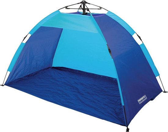 Strandschelp UV-bescherming 40+ automatisch ca. 19 x 1 x 11 m met draagtas - Idena 40233 van Idena