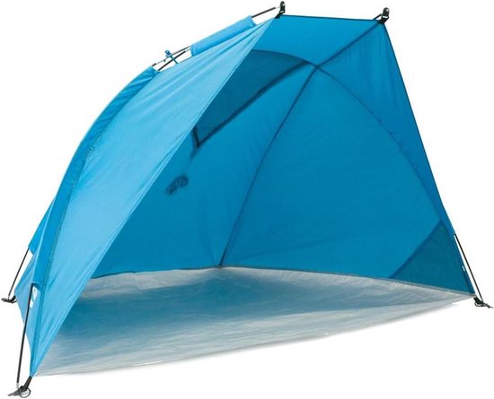 Strandschelptent met UV-bescherming - afsluitbaar raam - blauw van KidKraft