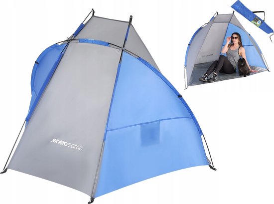 Strandscherm - Strandtent - Beachtent 200x100x105cm opvouwbaar van Avento