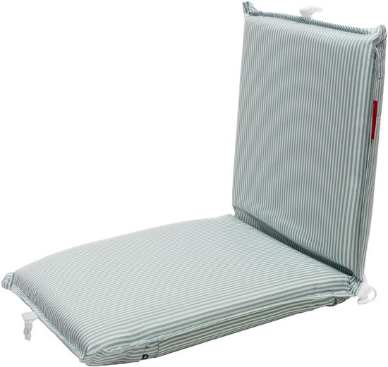 Strandstoel Inklapbaar - Strandmat Rugleuning - Zomerse Ontspanning - 5 Posities Verstelbaar - 43 x 7 x 102 cm - Groen