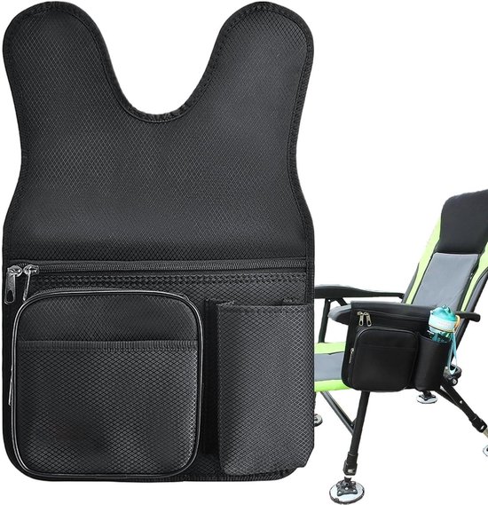 Strandstoel Organizer - Stoel opbergzak - Outdoor opslag - Waterdicht Oxford doek - 45 x 29.5 cm - Meerkleurig