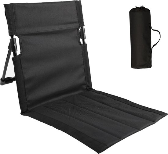 Strandstoel - Strandmat - Campingstoel - Kampeerstoel Compact Opvouwbaar & Lichtgewicht - Opvouwbare - Opvouwbare strandmat - met rugleuning - ligbank - mat - ligstoel van Luftmensch