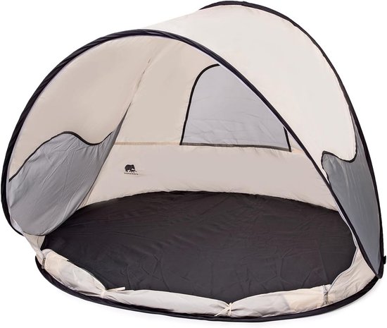 Strandtent uv Bescherming - Strandtent Baby Pop Up – Strandtentje Extra Licht – Strandschelp – Strand Tent – strandmoment