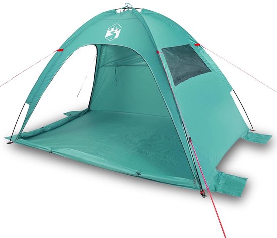 Strandtent waterdicht zeegroen van Merkloos