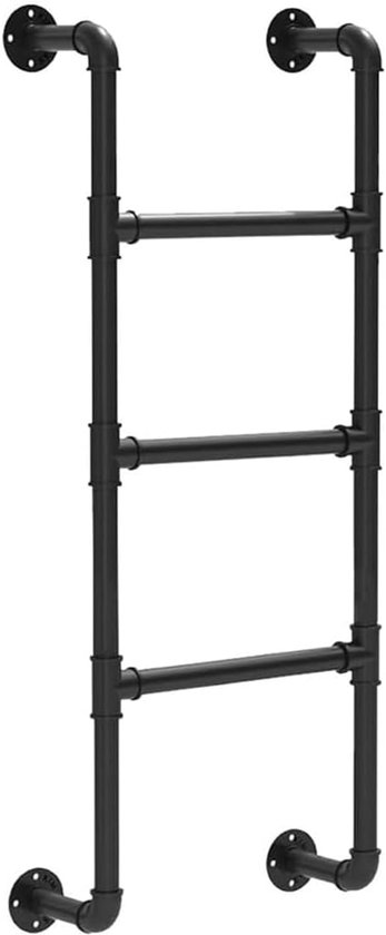 Studentenslaapzaal Ijzer Rechte Ladder Klimladder Zoldertrap Wandmontage Metalen Ladder