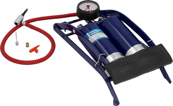 Stunq® Dubbelcilinder Voetpomp 120mm met Hoge Prestaties en TÜV/GS Keuring van Merkloos