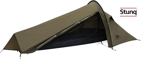 Stunq® Ultralichte Bivy Tent - Waterdichte 1-Persoons Trekking Tent van Merkloos