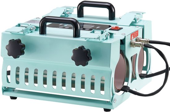 Sublimatie Tumbler Warmtepersmachine 2 Stations voor 4 Bekers Tegelijk - Mokpers voor Rechte Bekers Mokken Flessen 11 tot 30 oz - Instelbare Druk en Temperatuur - 1100W