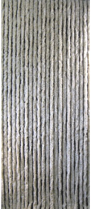 Sun Arts Deurgordijn Kattenstaart - 90x220 cm - Wit - creme gemêleerd