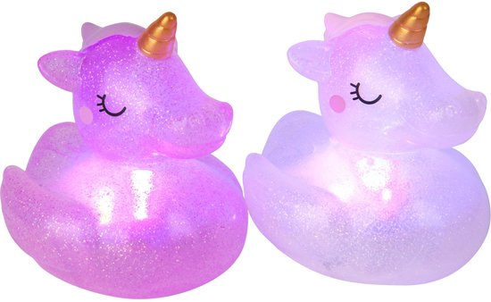 SunnyLIFE S22LISUN Bath Lights Unicorn S2 Badlichter Einhorn 2er Set, Mehrfarbig van Sunnylife