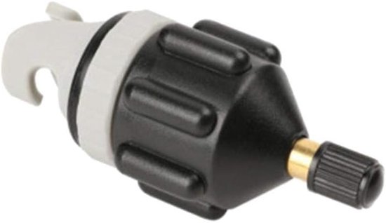 Sup Pompadapter - Ventieladapter Roeiboot - Watersport Accessoires - Multifunctionele Aansluitingen - 80 x 35 mm - Zwart