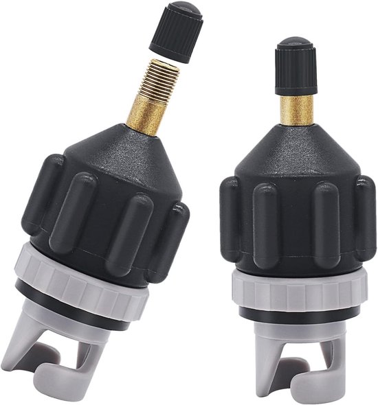 SUP Pompadapter voor Booten, Kayaks en Auto's - 2 Stuks van Merkloos