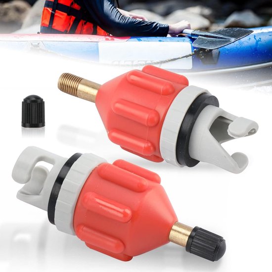 SUP-pompadapters - Kayak adapter Kano adapter - Watersport Oppompen - Snel en Duurzaam - 125 x 3 x 3 cm