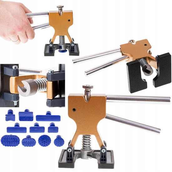 Super PDR - Auto Carrosserie Reparatieset - Goud - Inclusief 10 Tabbladen van Merkloos