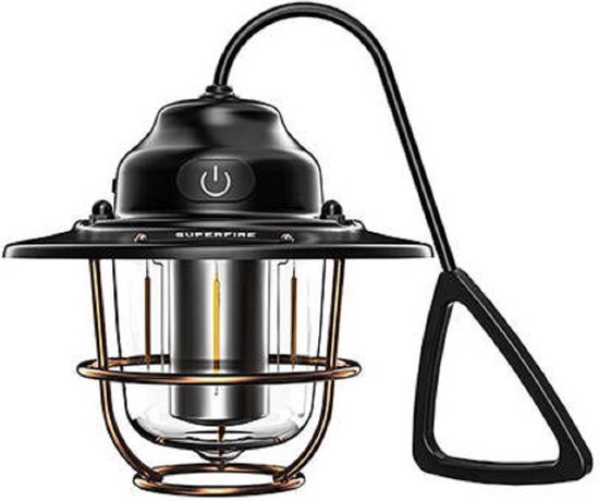 SUPERFIRE Campinglamp oplaadbare power bank, instelbare lichtkleur. Draagbaar Lantaarns Wit/Warm Nachtlamp Werk Krachtig Type-c Oplaadbaar Reizen Waterdicht Werk Voor Buiten Multifunctionele lamp T57 044356 zomer tip van SUPERFIRE