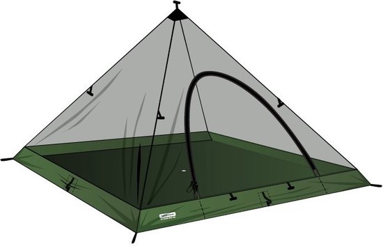 Superlight Pyramid Mesh Tent van Merkloos