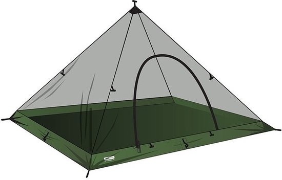 SuperLight - XL - Pyramid Mesh Tent van Merkloos