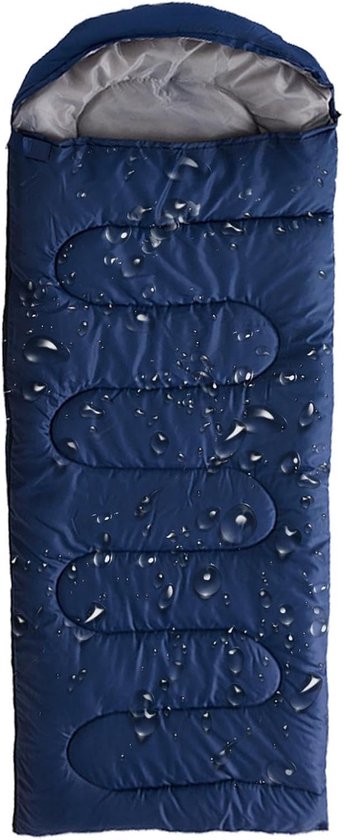 Survival Slaapzak - Bivakzak - Outdoor Avontuur - Waterdicht Ademend - 180 cm Lengte - Marineblauw