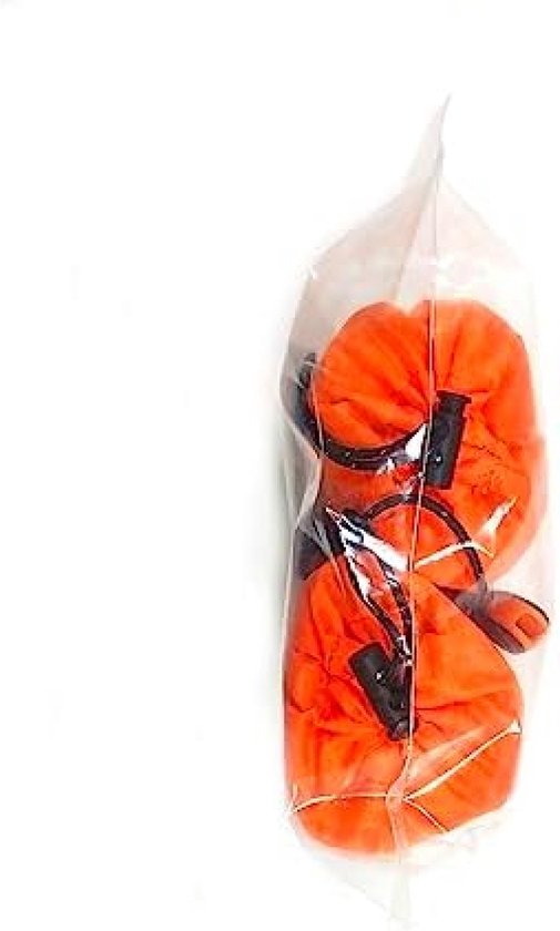 Survival-slaapzak met Signaalfluitje, Nooddeken Herbruikbaar, Reddingsdeken, Superlicht, voor Outdoor, Kamperen, Wandelen - Oranje