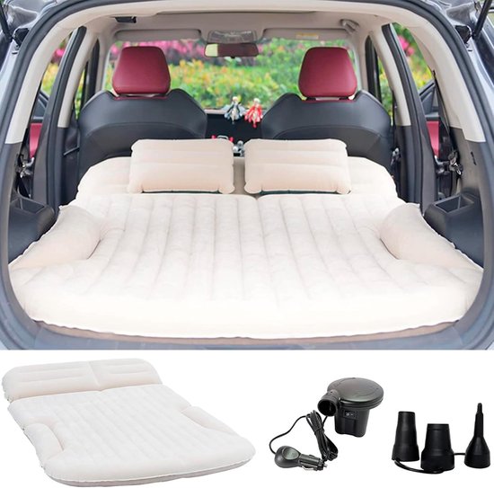 SUV Luchtbed - Opblaasbaar Automatras voor 2 Personen - Waterdicht - 195 x 126 x 14 cm