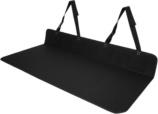 SUV slaapmat - Auto bed - Kamperen en reizen - Opvouwbaar en uitbreidbaar - 125 x 69 cm - Zwart