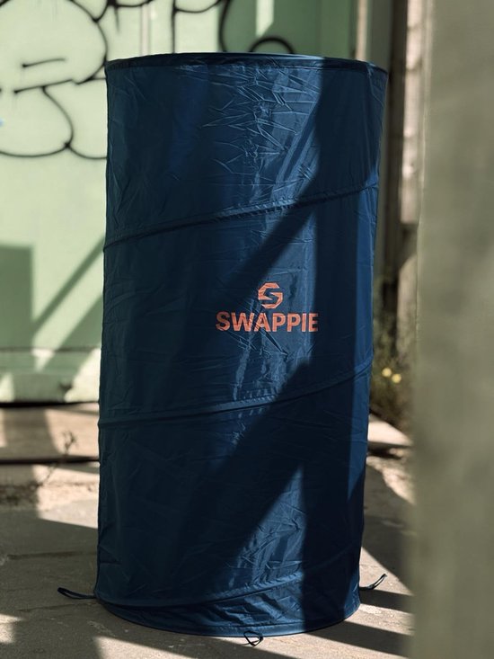 SWAPPIE - Mobiele Omkleedruimte - Pop-up Tent - 1-persoons - Zwart - Waterdicht van SWAPPIE