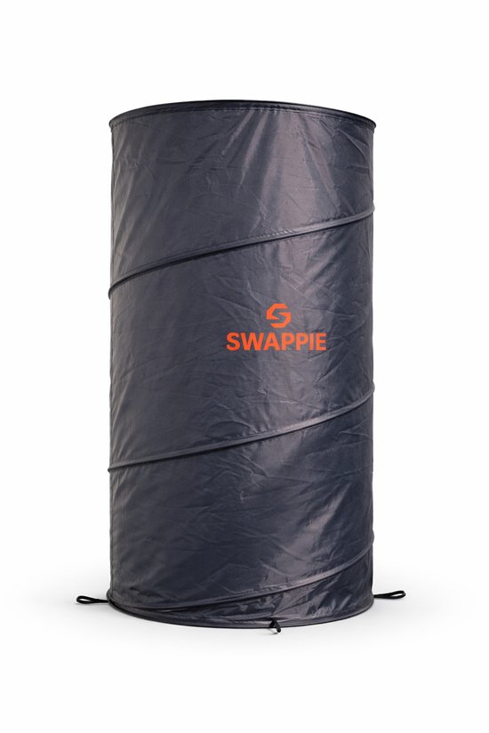 SWAPPIE - Mobiele Omkleedruimte - Pop-up Tent - 1-persoons - Zwart - Waterdicht van SWAPPIE