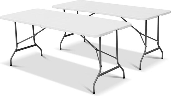 sweeek - 2x klaptafels, 180x70cm van Sweeek