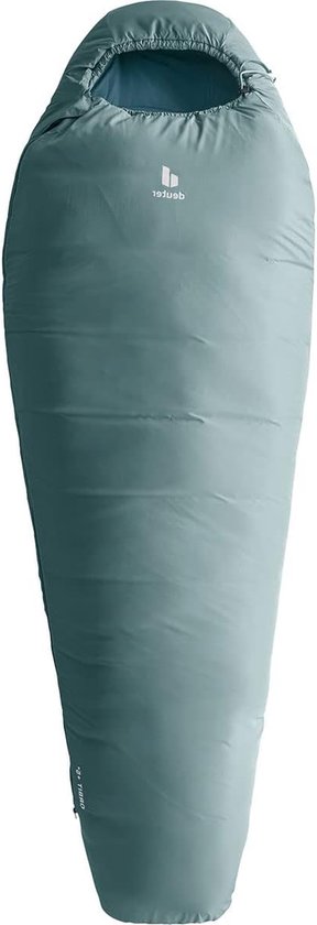 Synthetische Slaapzak - Mummy Slaapzak - Kamperen Buiten - Gerecyclede Materialen - Tot 175 cm - Donkerblauw