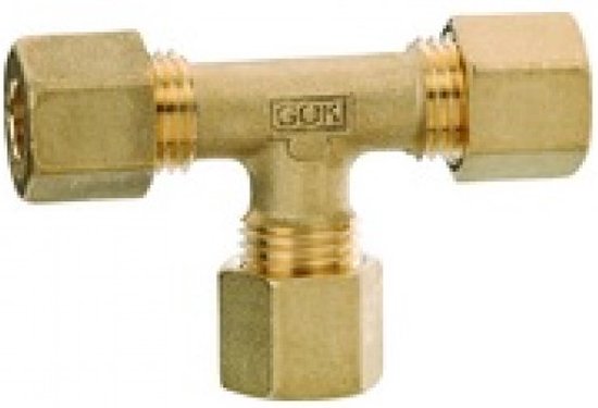 T-Knelkoppeling 8x8mm van T